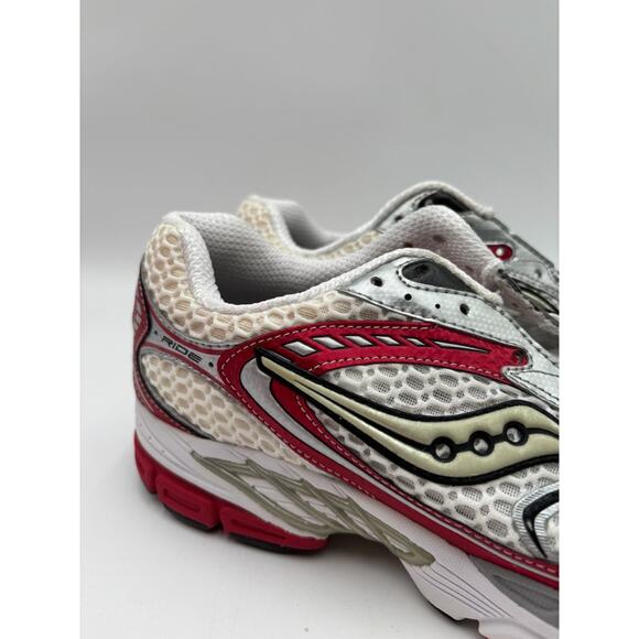 Saucony Progrid Ride 20021-1 Men's NEW Vintage Running Shoes Red US Size 11.5 - Picture 3 of 11